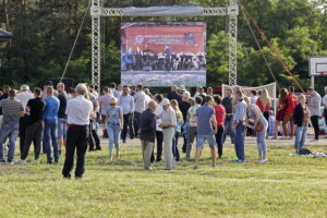 14.08.2016 Krasocin. 110 lecie Młodzieżowej Orkiestry Dętej i 100 lecie ochotniczej Straży Pożarnej. / Jarosław Kubalski / Radio Kielce