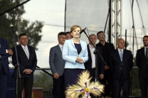 14.08.2016 Dożynki w miejscowości Kowala / Jarosław Kubalski / Radio Kielce