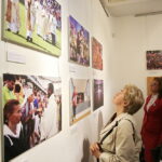 15.08.2016. Wystawa "Światowe Dni Młodzieży w obiektywie fotoreporterów Polskiego Radia Kielce" w Ośrodku Myśli Patriotycznej i Obywatelskiej w Kielcach / Jarosław Kubalski / Radio Kielce