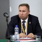 27.06.2016. Walne Zebranie Sprawozdawczo - Wyborcze delegatów Świętokrzyskiego Związku Piłki Nożnej. Sławomir Trybek w wyborach na prezesa związku przegrał  z Mirosławem Malinowskim / Jarosław Kubalski / Radio Kielce