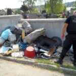 25.08.2016. Wysypisko śmieci po dawnym Zakładzie Robót Publicznych w Starachowicach / Waldemar Jakubiak / Straż Miejska Starachowice