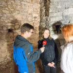 01.08.2016. "Wakacje z duchami historii". Zamek Krzyżtopór w Ujeździe / Krzysztof Bujnowicz / Radio Kielce