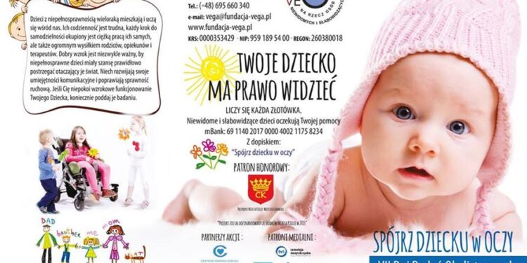 Bezpłatne badania wzroku dla noworodków i dzieci niepełnosprawnych - Radio Kielce Radio Kielce