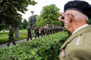 1.8.2016 Kielce. Uroczystości poświęcone 72. rocznicy wybuchu Powstania Warszawskiego / Wojciech Habdas / Radio Kielce