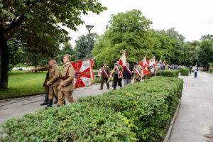 1.8.2016 Kielce. Uroczystości poświęcone 72. rocznicy wybuchu Powstania Warszawskiego / Wojciech Habdas / Radio Kielce