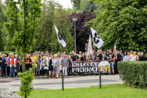 1.8.2016 Kielce. Uroczystości poświęcone 72. rocznicy wybuchu Powstania Warszawskiego / Wojciech Habdas / Radio Kielce