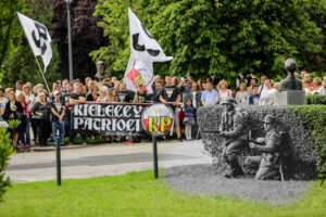 1.8.2016 Kielce. Uroczystości poświęcone 72. rocznicy wybuchu Powstania Warszawskiego / Wojciech Habdas / Radio Kielce