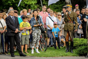 1.8.2016 Kielce. Uroczystości poświęcone 72. rocznicy wybuchu Powstania Warszawskiego / Wojciech Habdas / Radio Kielce