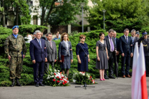 1.8.2016 Kielce. Uroczystości poświęcone 72. rocznicy wybuchu Powstania Warszawskiego / Wojciech Habdas / Radio Kielce