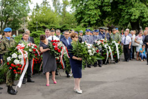 1.8.2016 Kielce. Uroczystości poświęcone 72. rocznicy wybuchu Powstania Warszawskiego / Wojciech Habdas / Radio Kielce