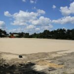 03.08.2016. Remont stadionu przy ulicy Kusocińskiego / Wojciech Habdas / Radio Kielce