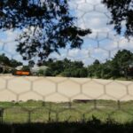 03.08.2016. Remont stadionu przy ulicy Kusocińskiego / Wojciech Habdas / Radio Kielce