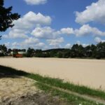 03.08.2016. Remont stadionu przy ulicy Kusocińskiego / Wojciech Habdas / Radio Kielce