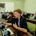 05.08.2016. Nadzwyczajna sesja Rady Miasta w Kielcach, podczas której radni zdecydowali o przekazaniu z budżetu miasta kwoty 2 mln zł klubowi Vive Tauron / Wojciech Habdas / Radio Kielce