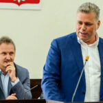 05.08.2016. Nadzwyczajna sesja Rady Miasta w Kielcach, podczas której radni zdecydowali o przekazaniu z budżetu miasta kwoty 2 mln zł klubowi Vive Tauron / Wojciech Habdas / Radio Kielce