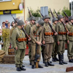7.8.2016 Daleszyce. Obchody 72 rocznicy wymarszu I Batalionu 4 Pułku Piechoty Legionów Armii Krajowej na pomoc walczącej Warszawie w Daleszycach. / Wojciech Habdas / Radio Kielce