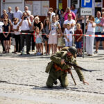 7.8.2016 Daleszyce. Obchody 72 rocznicy wymarszu I Batalionu 4 Pułku Piechoty Legionów Armii Krajowej na pomoc walczącej Warszawie w Daleszycach. / Wojciech Habdas / Radio Kielce