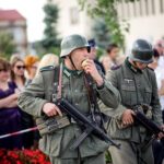 7.8.2016 Daleszyce. Obchody 72 rocznicy wymarszu I Batalionu 4 Pułku Piechoty Legionów Armii Krajowej na pomoc walczącej Warszawie w Daleszycach. / Wojciech Habdas / Radio Kielce