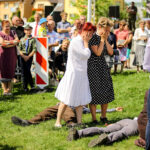 7.8.2016 Daleszyce. Obchody 72 rocznicy wymarszu I Batalionu 4 Pułku Piechoty Legionów Armii Krajowej na pomoc walczącej Warszawie w Daleszycach. / Wojciech Habdas / Radio Kielce