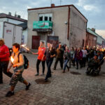 11.08.2016. Chęciny. Apel podsumowujący Marsz Szlakiem Pierwszej Kompanii Kadrowej / Wojciech Habdas / Radio Kielce