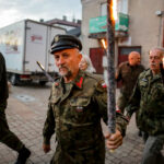 11.08.2016. Chęciny. Apel podsumowujący Marsz Szlakiem Pierwszej Kompanii Kadrowej / Wojciech Habdas / Radio Kielce