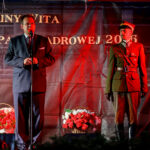 11.08.2016. Chęciny. Apel podsumowujący Marsz Szlakiem Pierwszej Kompanii Kadrowej / Wojciech Habdas / Radio Kielce