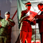 11.08.2016. Chęciny. Apel podsumowujący Marsz Szlakiem Pierwszej Kompanii Kadrowej / Wojciech Habdas / Radio Kielce