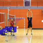 12.8.2016 Chęciny. Trening zawodników Effectora w hali w Chęcinach. / Wojciech Habdas / Radio Kielce