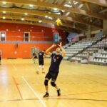 12.8.2016 Chęciny. Trening zawodników Effectora w hali w Chęcinach. / Wojciech Habdas / Radio Kielce