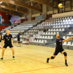 12.8.2016 Chęciny. Trening zawodników Effectora w hali w Chęcinach. / Wojciech Habdas / Radio Kielce