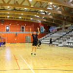 12.8.2016 Chęciny. Trening zawodników Effectora w hali w Chęcinach. / Wojciech Habdas / Radio Kielce