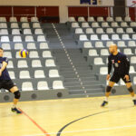 12.8.2016 Chęciny. Trening zawodników Effectora w hali w Chęcinach. / Wojciech Habdas / Radio Kielce