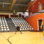 12.8.2016 Chęciny. Trening zawodników Effectora w hali w Chęcinach. / Wojciech Habdas / Radio Kielce