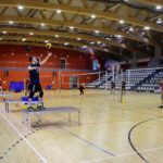 12.8.2016 Chęciny. Trening zawodników Effectora w hali w Chęcinach. / Wojciech Habdas / Radio Kielce