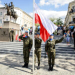 12.8.2016 Kielce. Kadrówka wkroczyła do Kielc / Wojciech Habdas / Radio Kielce