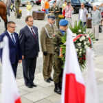 12.8.2016 Kielce. Kadrówka wkroczyła do Kielc / Wojciech Habdas / Radio Kielce