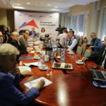 24.08.2016. Konferencja u wojewody świętokrzyskiego / Wojciech Habdas / Radio Kielce