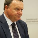 24.08.2016. Konferencja u wojewody świętokrzyskiego. Prezes PKP PLK Ireneusz Merchel / Wojciech Habdas / Radio Kielce