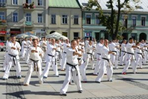 26.08.2016 Kielce. Międzynarodowy Letni Obóz Karate Shinkyokushinkai / Wojciech Habdas / Radio Kielce