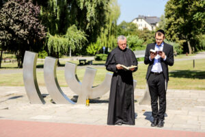 28.8.2016 Kielce. Rocznica zagłady kieleckiego getta / Wojciech Habdas / Radio Kielce