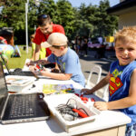 28.8.2016 Kielce. Familijny piknik połączony z rywalizacją sportową Binkowski Run / Wojciech Habdas / Radio Kielce