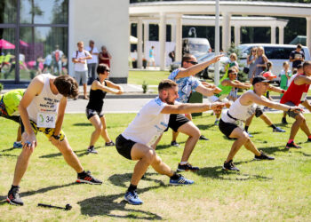 28.8.2016 Kielce. Familijny piknik połączony z rywalizacją sportową Binkowski Run / Wojciech Habdas / Radio Kielce