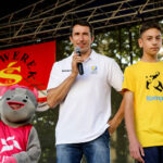 28.8.2016 Kielce. Vive Tauron - prezentacja zawodników i sztabu szkoleniowego w Hotelu Binkowski. / Wojciech Habdas / Radio Kielce