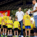 28.8.2016 Kielce. Vive Tauron - prezentacja zawodników i sztabu szkoleniowego w Hotelu Binkowski. / Wojciech Habdas / Radio Kielce