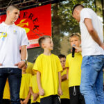 28.8.2016 Kielce. Vive Tauron - prezentacja zawodników i sztabu szkoleniowego w Hotelu Binkowski. / Wojciech Habdas / Radio Kielce