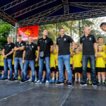 28.8.2016 Kielce. Vive Tauron - prezentacja zawodników i sztabu szkoleniowego w Hotelu Binkowski. / Wojciech Habdas / Radio Kielce