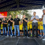 28.8.2016 Kielce. Vive Tauron - prezentacja zawodników i sztabu szkoleniowego w Hotelu Binkowski. / Wojciech Habdas / Radio Kielce