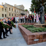 31.8.2016 Kielce. 36. rocznica podpisania porozumień sierpniowych i powstania NSZZ Solidarność / Wojciech Habdas / Radio Kielce