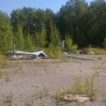 25.08.2016. Wysypisko śmieci po dawnym Zakładzie Robót Publicznych w Starachowicach / Waldemar Jakubiak / Straż Miejska Starachowice