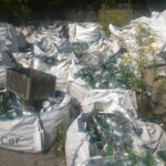 25.08.2016. Wysypisko śmieci po dawnym Zakładzie Robót Publicznych w Starachowicach / Waldemar Jakubiak / Straż Miejska Starachowice